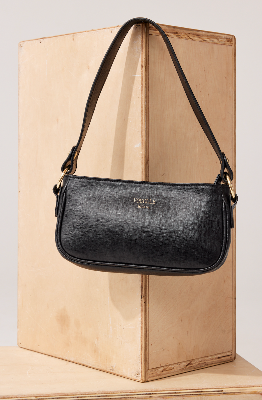 Original Leather Shoulder Bag - Black