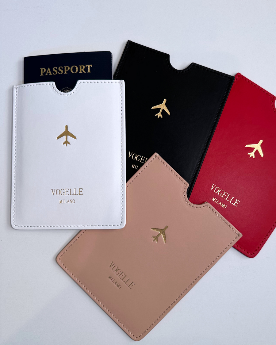 Passport Cover - Jet Black