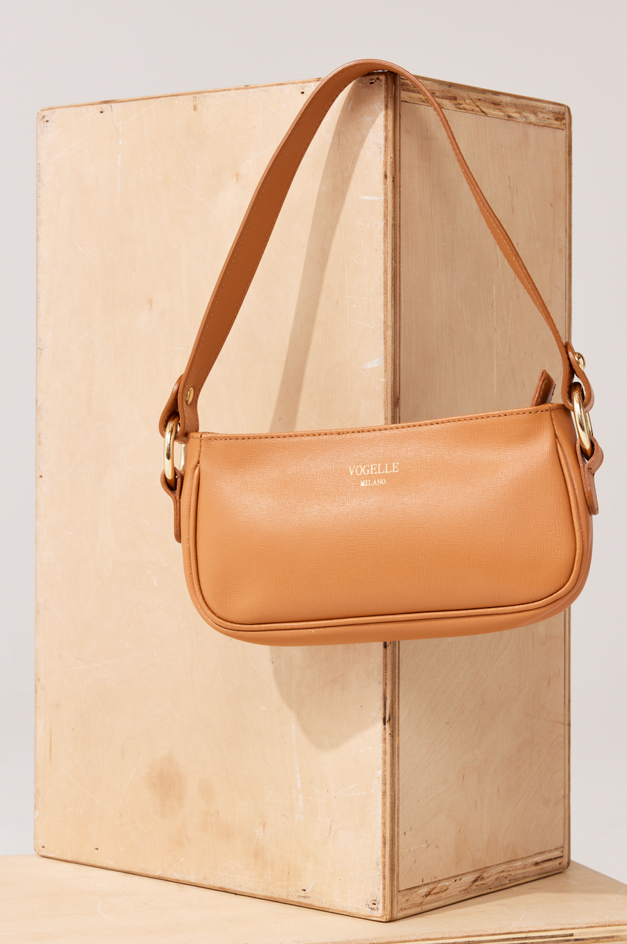 Original Leather Shoulder Bag - Camel