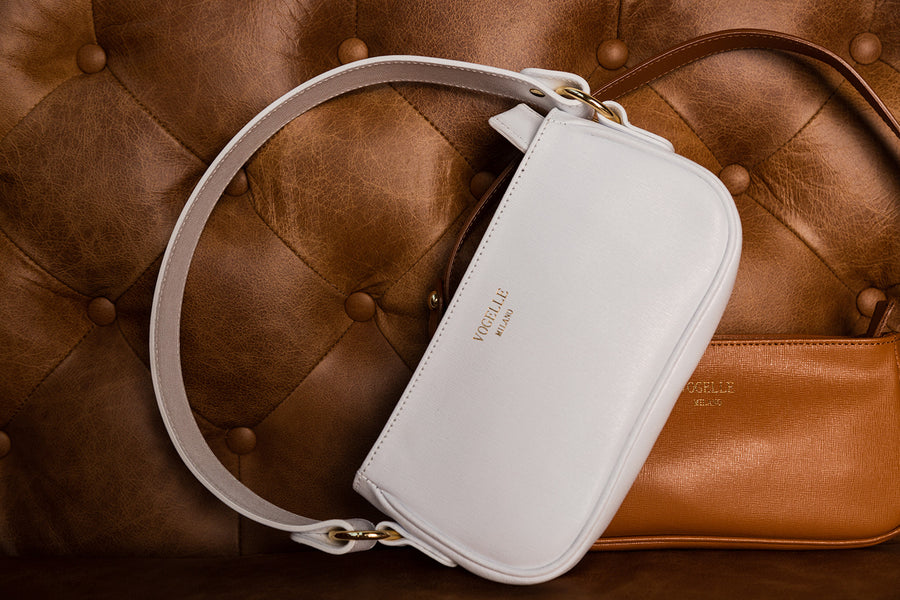 Original Leather Shoulder Bag - White